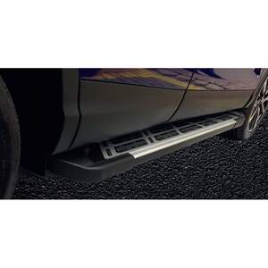Пороги-подножки SUNRISE для MITSUBISHI OUTLANDER 2008-2012 (алюминий+пластик) от ERKUL