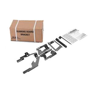 Пороги-подножки SUNRISE для NISSAN NAVARA D23 2015- (алюминий+пластик) от ERKUL