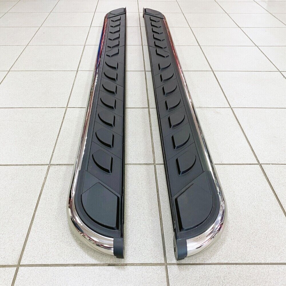 Пороги-подножки MAYDOS V1 (Мэйдос В1) для CITROEN JUMMPY 2017- (алюминий+пластик) от ERKUL Пороги-подножки MAYDOS V1 (Мэйдос В1) для CITROEN JUMMPY 2017- (алюминий+пластик) от ERKUL