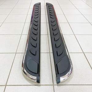 Пороги-подножки MAYDOS V1 (Мэйдос В1) для MERCEDES ML 164 2006-2011 (алюминий+пластик) от ERKUL Пороги-подножки MAYDOS V1 (Мэйдос В1) для MERCEDES ML 164 2006-2011 (алюминий+пластик) от ERKUL