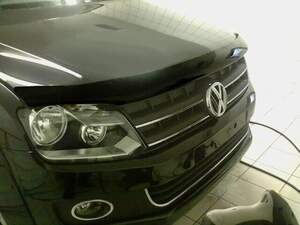 Дефлектор для капота (отбойник) VW AMAROK (2010-) Дефлектор для капота (отбойник) VW AMAROK (2010-)