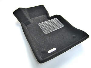 Коврики в салон текстильные Euromat 3D Business MERCEDES С-class W204 (2008-2014), черные (5 шт.)