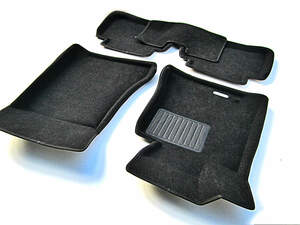 Коврики в салон текстильные Euromat 3D Business MERCEDES E-class W212 (2009-2015), черные (5 шт.)