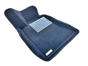 Коврики в салон текстильные Euromat 3D Business BMW 5 (F10) (2014-2017), черные (5 шт.)