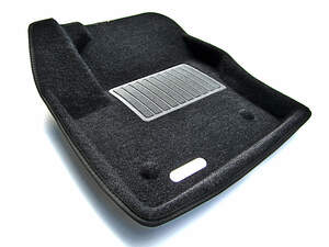 Коврики в салон текстильные Euromat 3D Business FORD Kuga (2013-2019), черные (3 шт.)