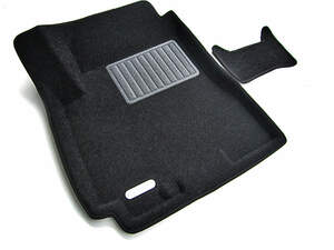 Коврики в салон текстильные Euromat 3D Business для HYUNDAI Tucson (2004-2010) /KIA Sportage (2005-2010)