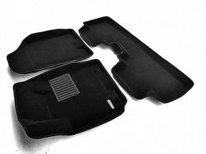 Коврики в салон текстильные Euromat 3D Business для HYUNDAI Tucson (2004-2010) /KIA Sportage (2005-2010)