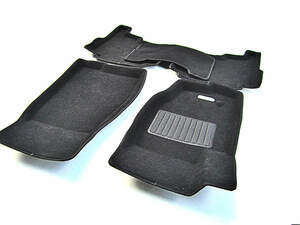 Коврики в салон текстильные Euromat 3D Business Jeep Grand Cherokee (2006-2010), черные (5 шт.)