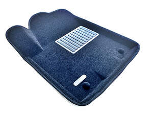 Коврики в салон текстильные Euromat 3D Business для INFINITI QX 56/80 /NISSAN Patrol (2010-) (3 ряд)