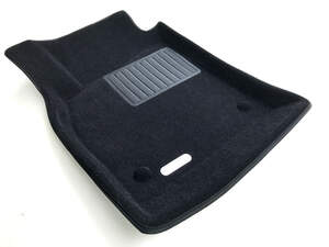 Коврики в салон текстильные Euromat 3D Business NISSAN Juke (2011-2018), черные (5 шт.)