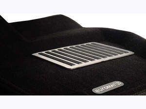 Коврики в салон текстильные Euromat 3D lux LAND ROVER Range Rover Sport (2005-2010), черные (5 шт.)