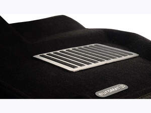 Коврики в салон текстильные Euromat 3D lux LAND ROVER Range Rover Sport (2005-2010), черные (5 шт.)