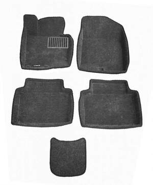 Коврики салона текст. 3D euro-std KIA Optima (2011-2015)/HYUNDAI Sonata (2010-2016) (EM3D) (СЕР) C2