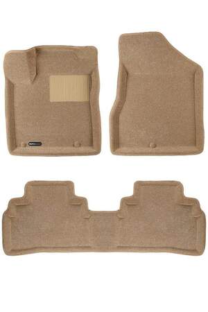 Коврики салона текст. 3D euro-std SKODA Superb (2016-) (БЕЖ) (EM3D) C2