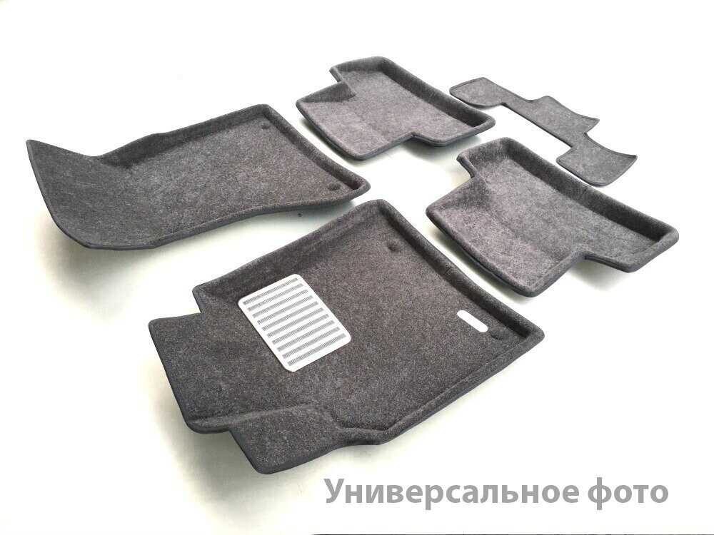 Коврики в салон текстильные Euromat 3D Lux GEELY Tugella (2020-) серые Коврики в салон текстильные Euromat 3D Lux GEELY Tugella (2020-) серые