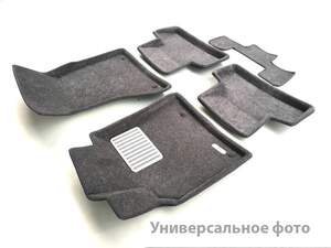 Коврики в салон текстильные Euromat 3D Lux GEELY Tugella (2020-) серые