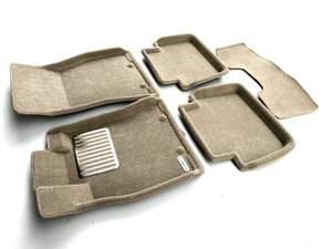 Коврики в салон текстильные Euromat 3D Lux TOYOTA LC Prado 150 (10-14) /LEXUS GX460 (10-14) бежевые