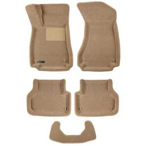 Коврики в салон текстильные Euromat 3D Business AUDI A4 (2017-) / A5 Sportback (2017-) бежевые