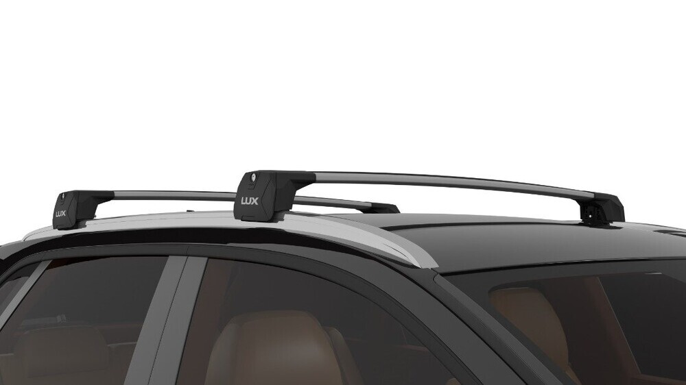 Багажные поперечины Скаут-2 (Scout-2) для CHANGAN CS75 (2020-н.в.)на интегрированные рейлинги 120кг нагрузка,черные Багажные поперечины Скаут-2 (Scout-2) для CHANGAN CS75 (2020-н.в.)на интегрированные рейлинги 120кг нагрузка,черные