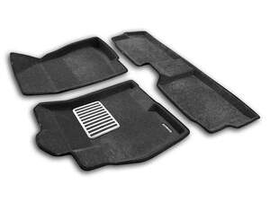 Коврики салона текстильные Euromat 3D lux CHERY Tiggo 7 PRO (2019-)  серые C3