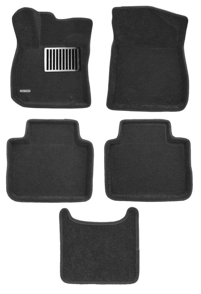 Коврики салона текстильные Euromat 3D lux GEELY Preface (2022-) C3 Коврики салона текстильные Euromat 3D lux GEELY Preface (2022-) C3