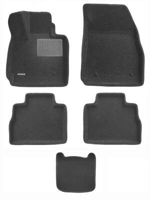 Коврики салона текстильные Euromat 3D Business JAECOO J8 (2024-)  C4