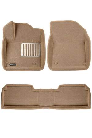 Коврики салона текстильные Euromat 3D Business LAND ROVER RR Vogue (2014-) бежевые  C4