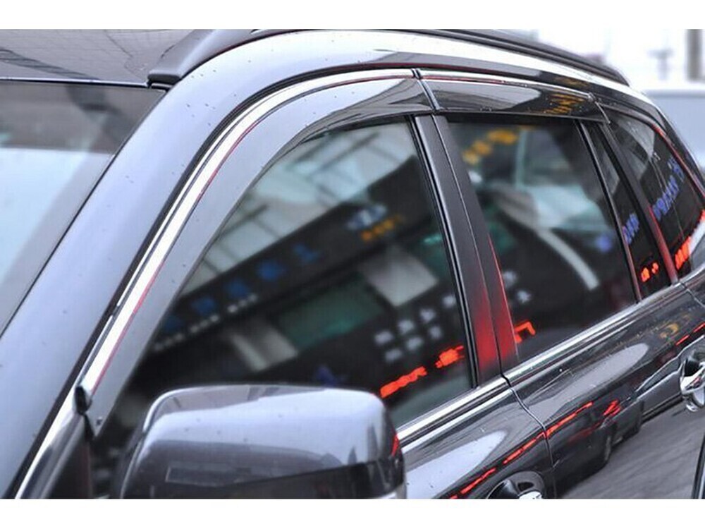 Дефлекторы окон накл. FORD MONDEO V (2014-) седан «ALVI-STYLE» нерж.молдинг Дефлекторы окон накл. FORD MONDEO V (2014-) седан «ALVI-STYLE» нерж.молдинг