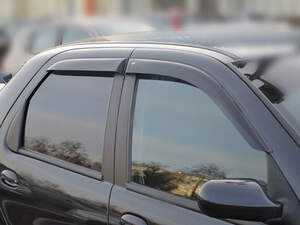 Дефлекторы окон накладные AUDI A8 (2010-; кузов D4) LONG «CT КОБРА Тюнинг»