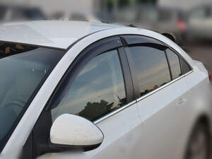 Дефлекторы окон накладные BMW X5 (2007-2013; кузов E70) «CT КОБРА Тюнинг»