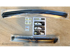Дефлектор для капота (отбойник) BMW X5 (2007-; E70),X6 (2008-; E71)без обл.радиатора 