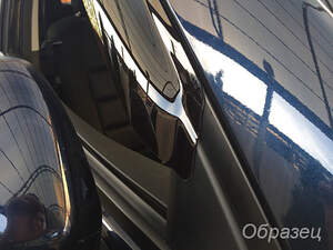 Дефлектор для капота (отбойник) VW POLO V (2009-) хэтчбек (2010-) седан 