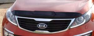 Дефлектор для капота (отбойник) KIA SOUL (2008-2011) 