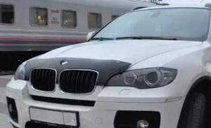 Дефлектор для капота (отбойник) BMW X5 (2007-; E70)   X6 (2008-; E71) 