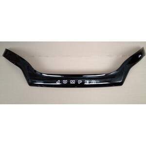 Дефлектор для капота (отбойник) CITROEN JUMPER IV (2014-) «VIP-TUNING» с заходом на фары