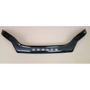 Дефлектор для капота (отбойник) FIAT DUCATO IV (2014-) «VIP-TUNING» с заходом на фары