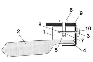 Дефлектор для капота (отбойник) ГАЗон NEXT (2014-) «VIP-TUNING»