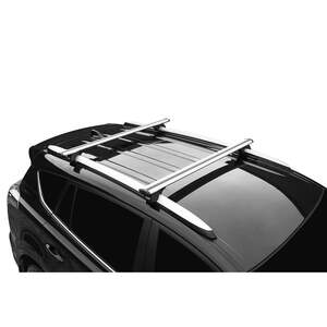 Багажник на рейлинги «LUX» КЛАССИК с дугами 1,2м аэро-трэвэл(82мм) Chrysler Town & Country минивен 1995-2005 Багажник на рейлинги «LUX» КЛАССИК с дугами 1,2м аэро-трэвэл(82мм) Chrysler Town & Country минивен 1995-2005