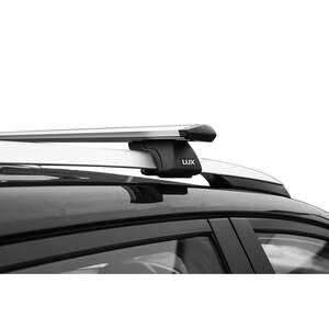 Багажник на рейлинги «LUX» КЛАССИК с дугами 1,3м аэро-трэвэл (82мм) Mitsubishi Outlander XL 2006-2012