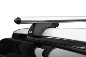 Багажник на рейлинги «LUX» КЛАССИК с дугами 1,2м аэро-классик (53мм) Hyundai Trajet (FO) минивен 2000-...