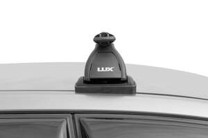 Багажник «LUX» с дугами 1,2м аэро-классик (53мм) 999 Opel Astra H Sd/Hb/GTC Hb3d, со штатными местами