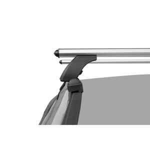 Багажник «LUX» с дугами 1,1м аэро-классик (53мм) для а/м CHEVROLET Aveo Sd 2003-... Креп.за дв.проемы