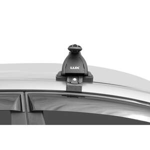 Багажник «LUX» с дугами 1,1м аэро-классик (53мм) для а/м DAEWOO Gentra 2013-... г.в. Крепл. за двер.проемы