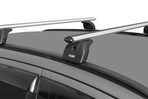Багажник «LUX» с дугами 1,2м аэро-классик (53мм) Kia Sportage III 2013-2015 г.в. с интегр. рейл.