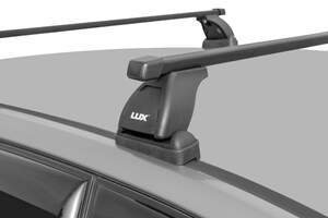 Багажник «LUX» с дугами 1,2м аэро-трэвэл (82мм) Mazda 3 Hb 2003-2013 со штатными местами