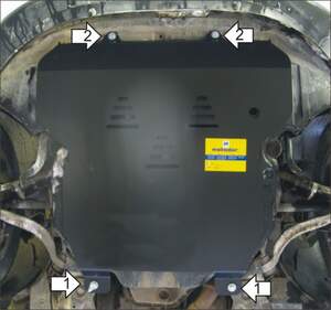 Защита MOTODOR двигателя, КПП Audi Allroad  2000-2005 универсал