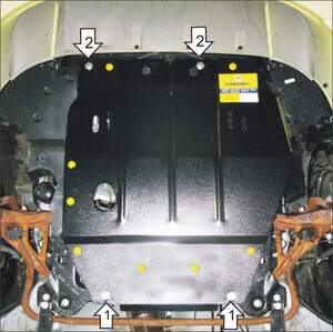 Защита MOTODOR двигателя, КПП Chrysler Sebring  2001-2007 Седан